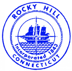 Town seal of Rocky Hill, CT