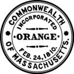 Orange, MA seal.